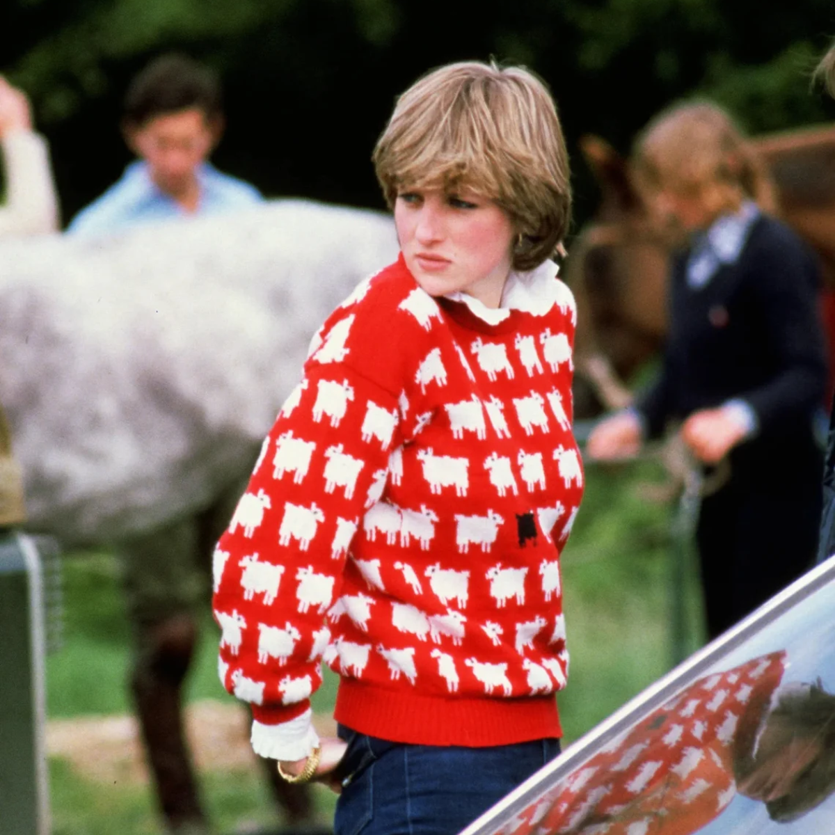 Princess Diana-Inspired 'Black Sheep' Sweater